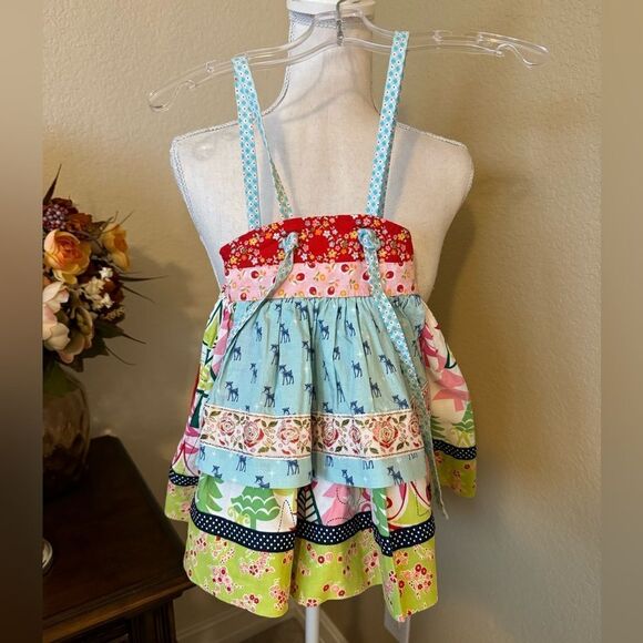 Matilda Jane Platinum Ellie Holiday Christmas Tunic Top Dress sz 12 month VHTF - Picture 1 of 5